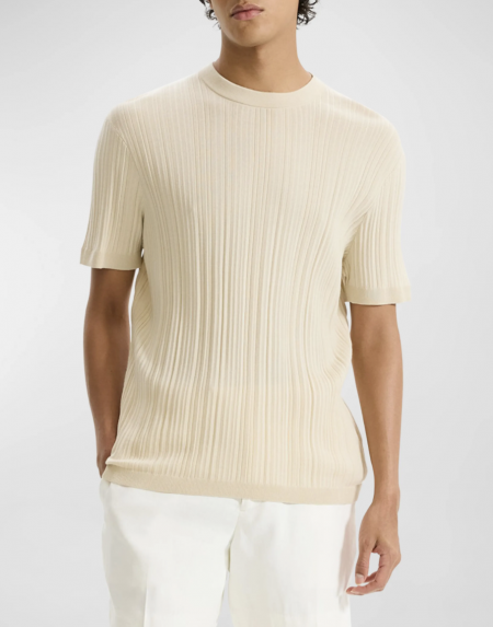mens ribbed t shirt